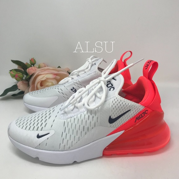 Nike Custom Air Max 270 Carla White Red W AUTHENT - Picture 4 of 7
